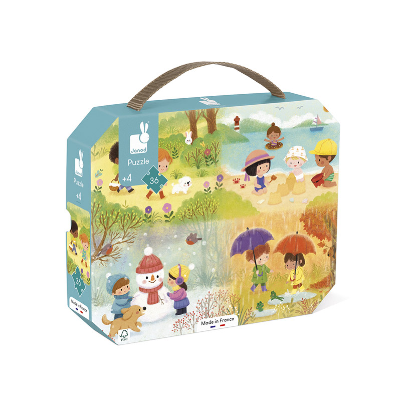 Puzzle Las Estaciones: 36 piezas
