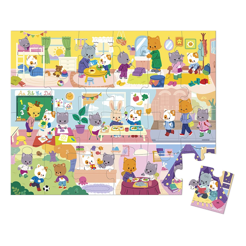 Puzzle Las Rutinas 24 Piezas 