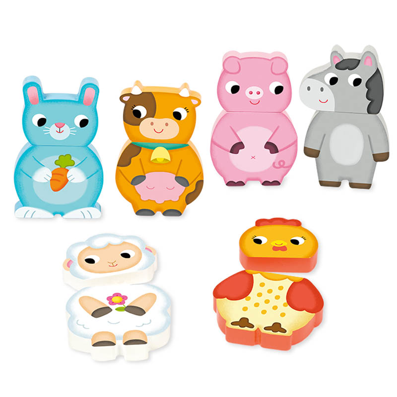 Puzzle Magnético intercambiável Quinta