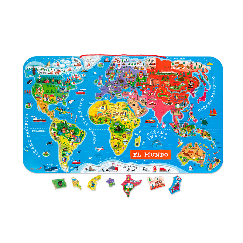 Puzzle store mapamundi infantil