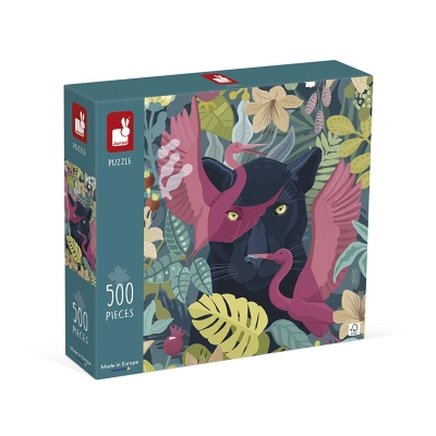 Puzzle Pantera Mística: 500 piezas Puzzle Pantera Mística: 500 piezas