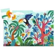 Puzzle Silueta Coco el Tucán 24 piezas