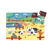 Puzzle Silueta Las Vacas 24 piezas