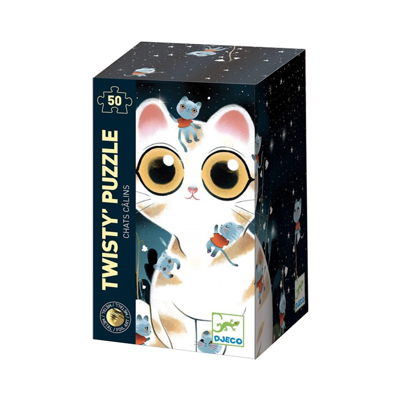 Puzzle Wizzy Gatinho 50 peças