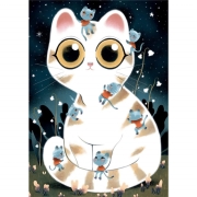 Puzzle Wizzy Tierno Gatito 50 piezas