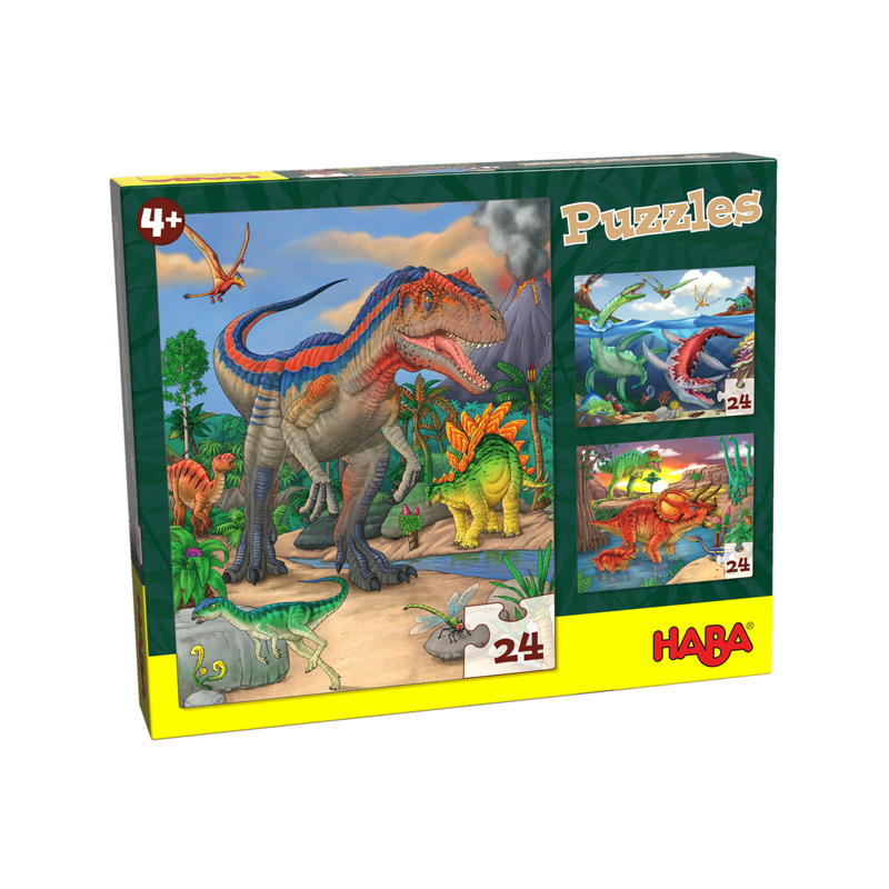 puzzles dinosaurios