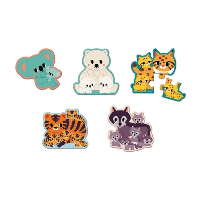 Puzzles Evolutivos Animales Colección WWF® Puzzles Evolutivos Animales Colección WWF®