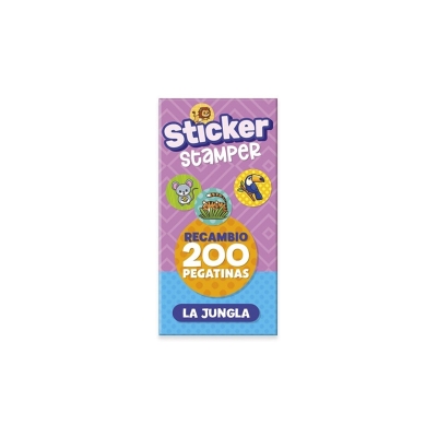 Recambio Sticker Stamper la Jungla Recambio Sticker Stamper la Jungla