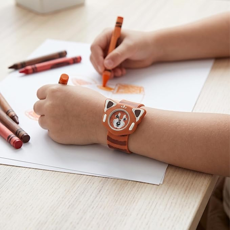 Reloj Infantil Slap Panda Rojo