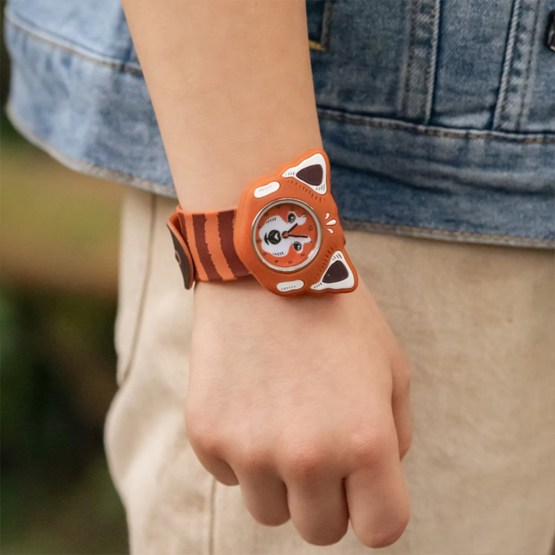 Reloj Infantil Slap Panda Rojo