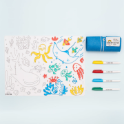 Scribble Mat Tapete reutilizable para colorear: Bajo el Mar