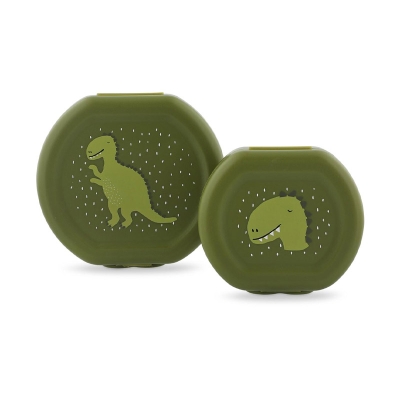 Set 2 Fiambreras con Clip Dino Set 2 Fiambreras con Clip Dino