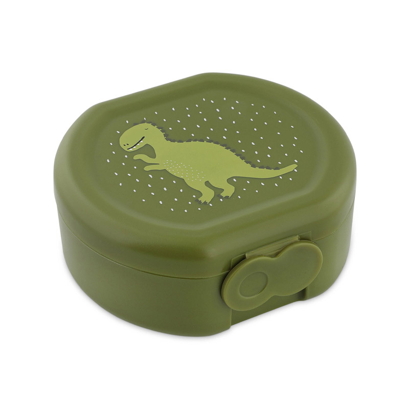 Conjunto de 2 lancheiras com clip Dino