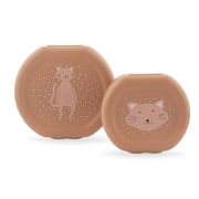 Set 2 Fiambreras con Clip Gato