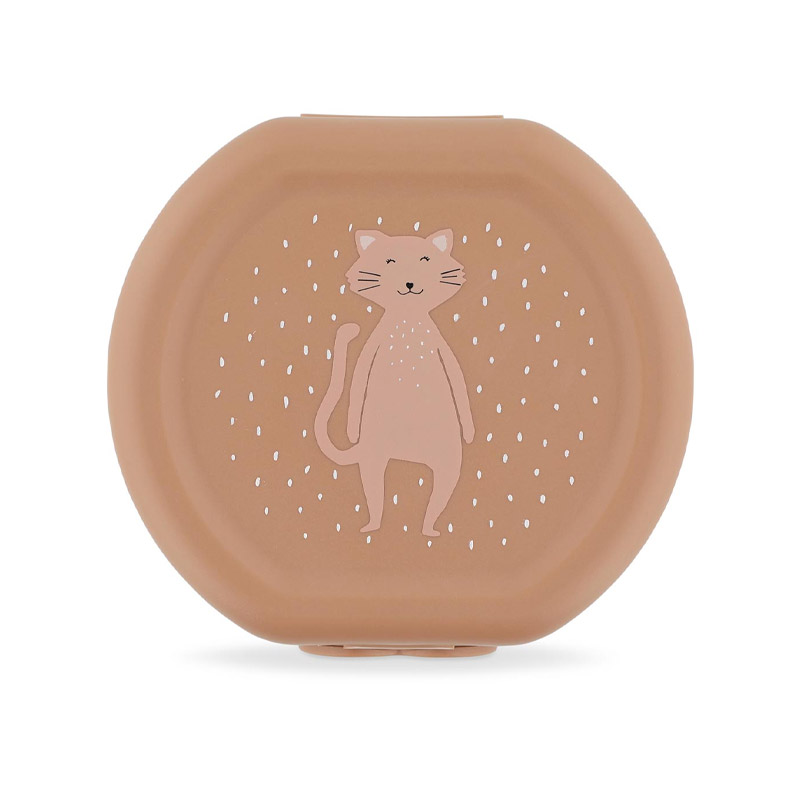 Conjunto de 2 lancheiras com clip Gato