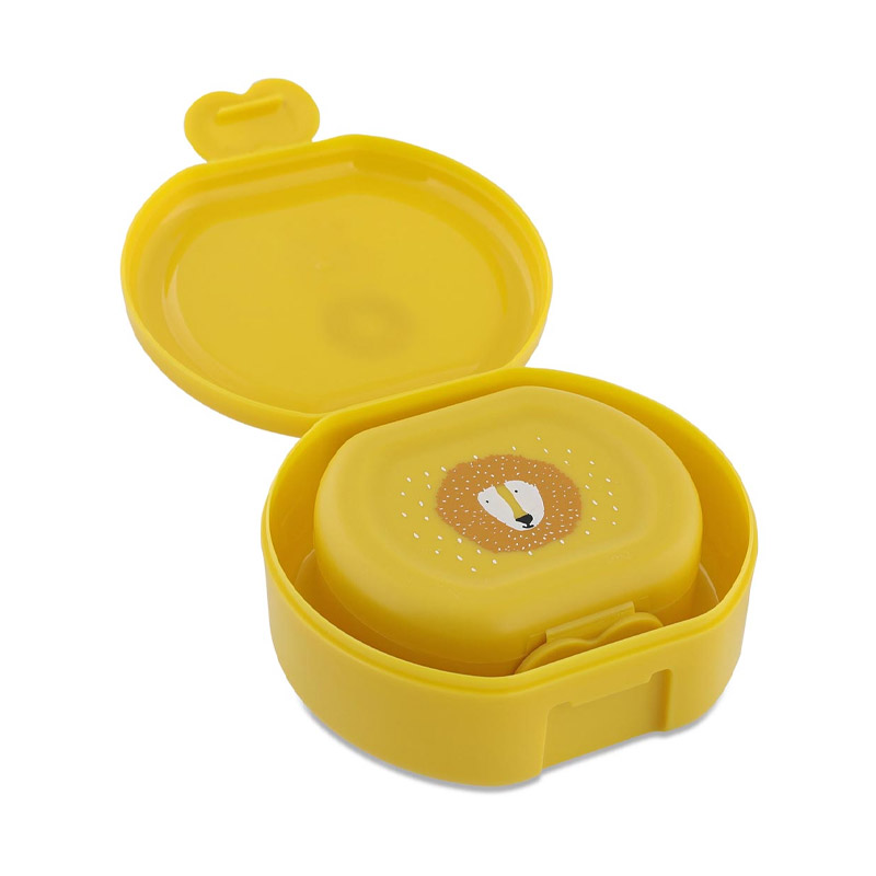 Conjunto de 2 lancheiras com clip Leão