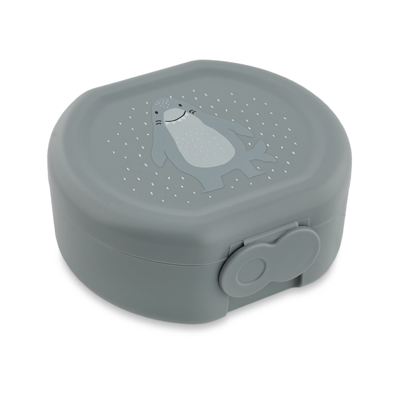 Conjunto de 2 lancheiras com clip Tubarão