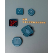 Set 2 Fiambreras con Clip Triceratops