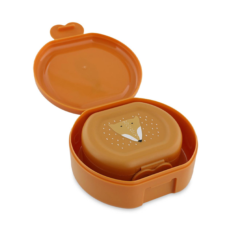 Conjunto de 2 lancheiras com clip Raposa