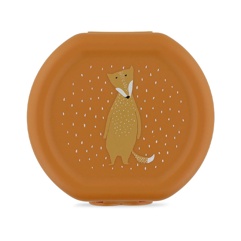 Conjunto de 2 lancheiras com clip Raposa