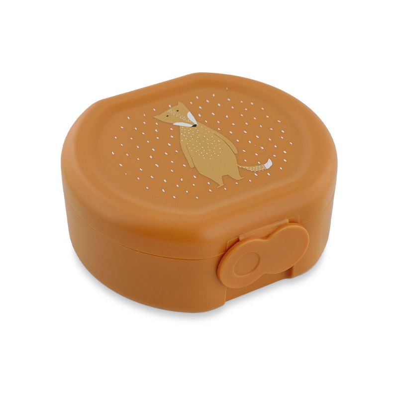 Conjunto de 2 lancheiras com clip Raposa