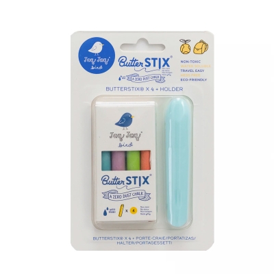 Set 4 Tizas ButterStix con Portatizas Set 4 Tizas ButterStix con Portatizas