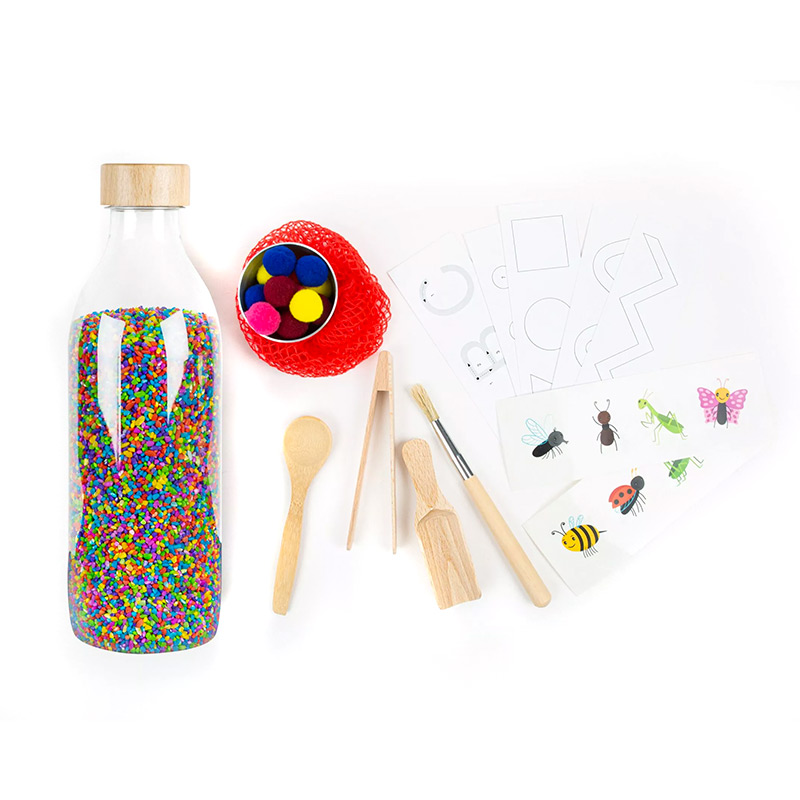 Conjunto Garrafa Sensorial WOW!