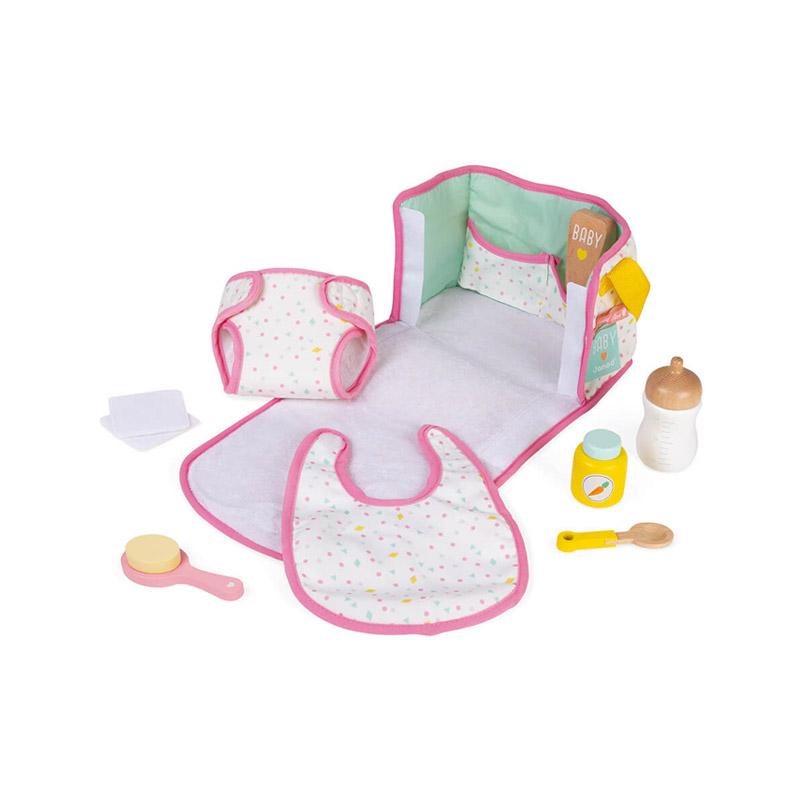 Set Cambiador Muñeca Bebé
