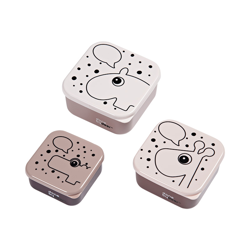 Set de 3 Fiambreras Contour Rosa