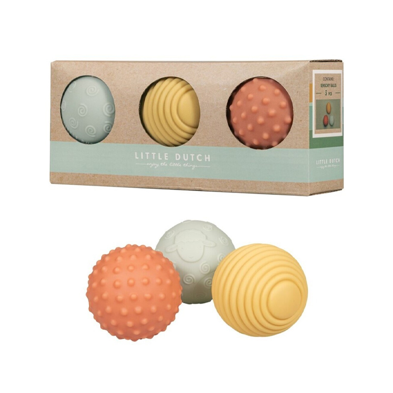 Conjunto de 3 Bolas Sensoriais
