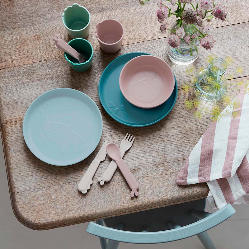 Conjunto de 4 Colheres Lalee Rosa