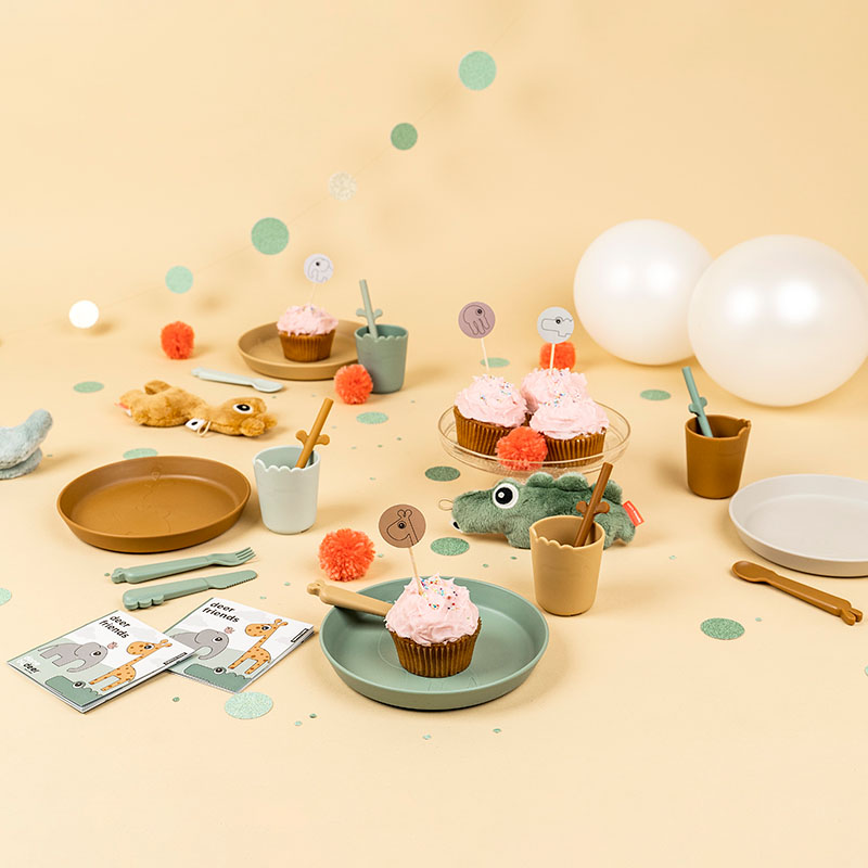 Conjunto de 4 Colheres Lalee Verde