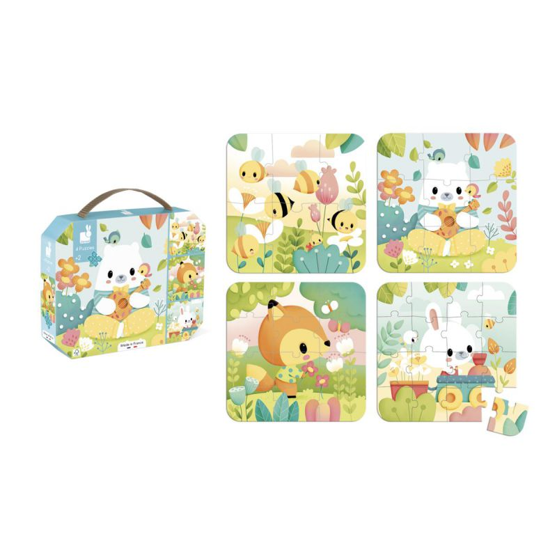 Set de 4 Puzzles Evolutivos Pure