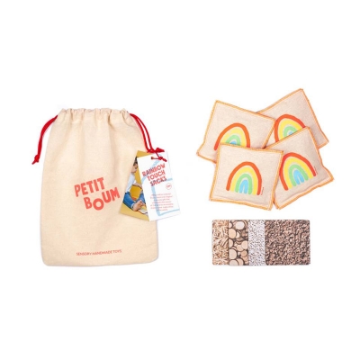 Set de 4 Sacos Táctiles Arcoíris Set de 4 Sacos Táctiles Arcoíris