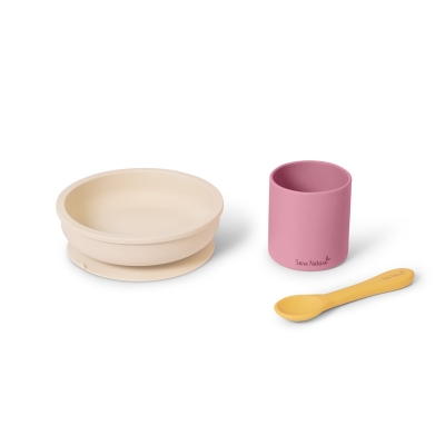 Conjunto de Alimentação Nordic Mix Areia Conjunto de Alimentação Nordic Mix Areia