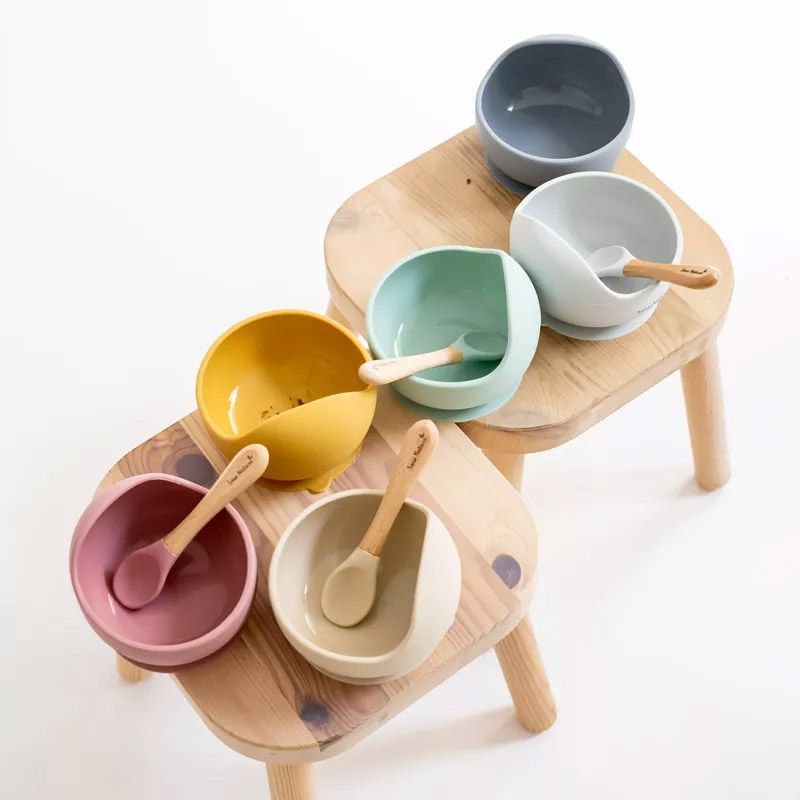 Conjunto de Alimentação Nordic Wave Azul