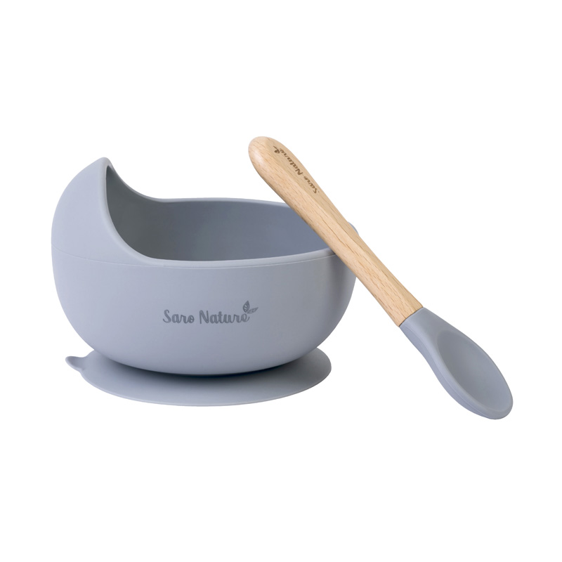Set de Alimentación Nordic Wave Gris Azulado