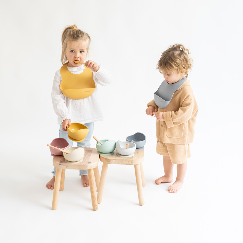 Set de Alimentación Nordic Wave Gris