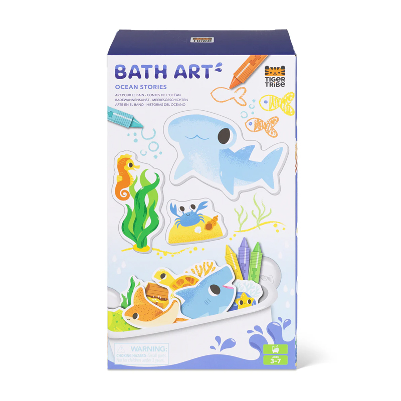 Set creativo de baño Océano Bath Art de Tiger Tribe