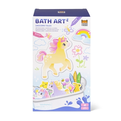 Set creativo de baño Unicornios Bath Art de Tiger Tribe