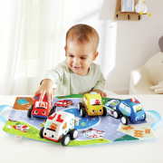 Conjunto de Carros de Peluche