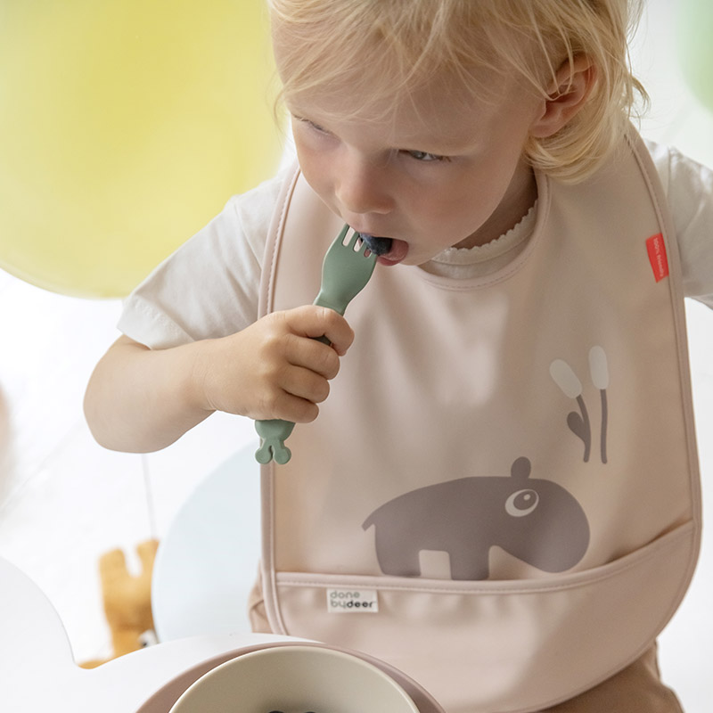 Set de Cubiertos Deer Friends Verde