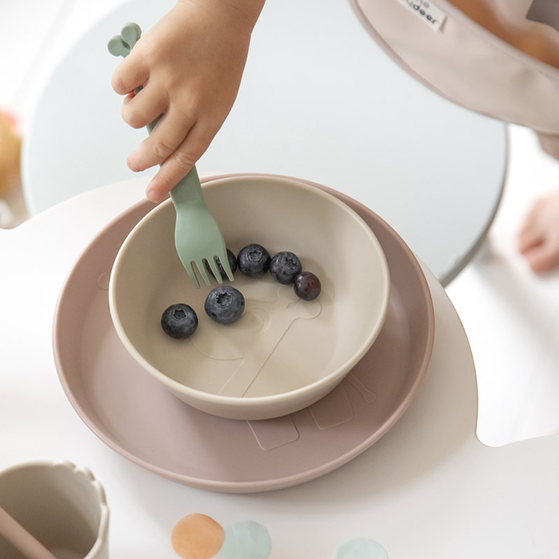 Set de Cubiertos Deer Friends Verde