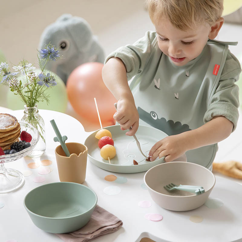 Set de Cubiertos Deer Friends Verde