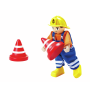 Conjunto de Grua Móvel e Construção