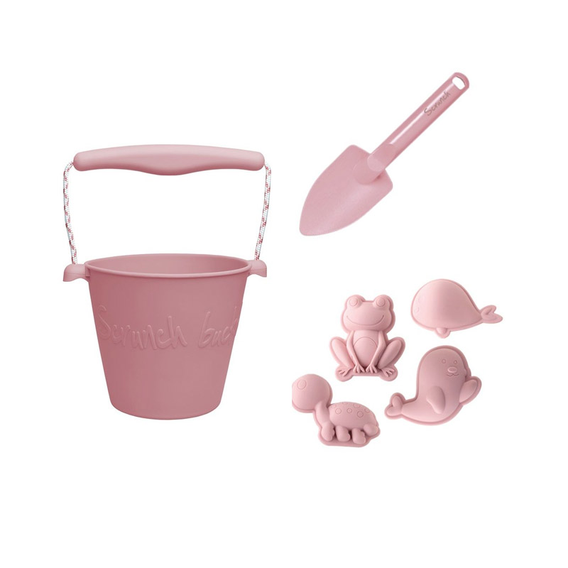 Set de Playa Scrunch Pink