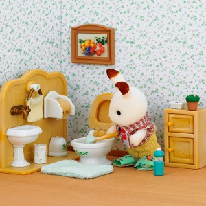 Set Hermano Conejo Chocolate con Baño