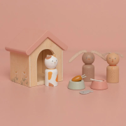 Set Mascotas para Casa de Muñecas