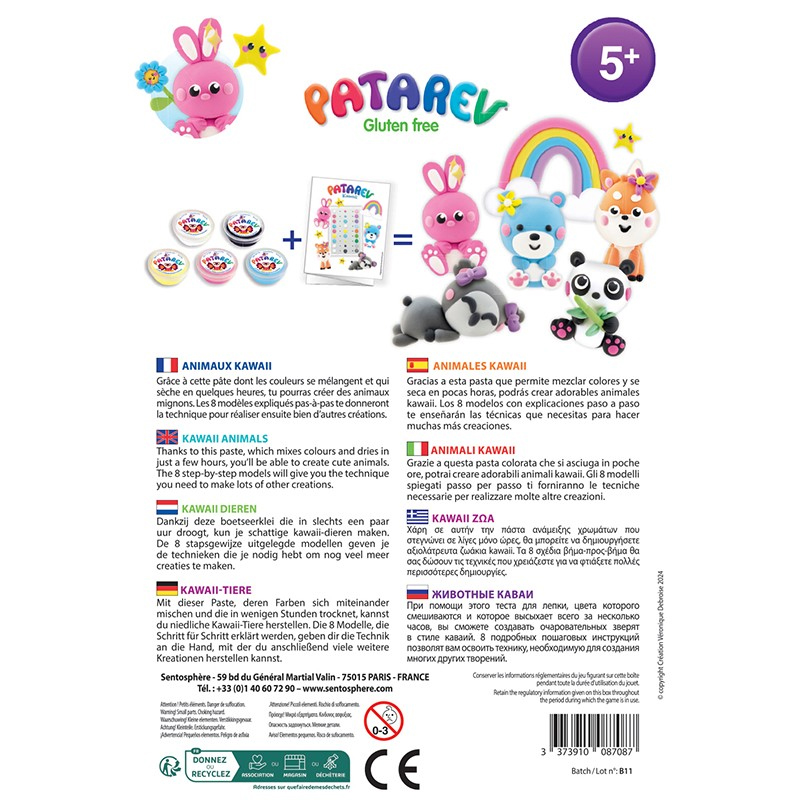Set Patarev Kawaii
