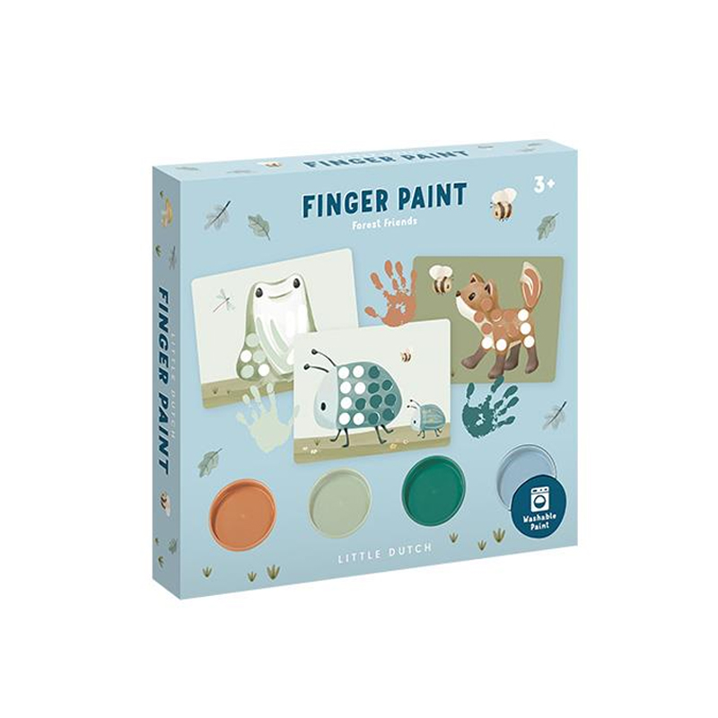 Set Pintura de Dedos Little Dutch Forest Friends